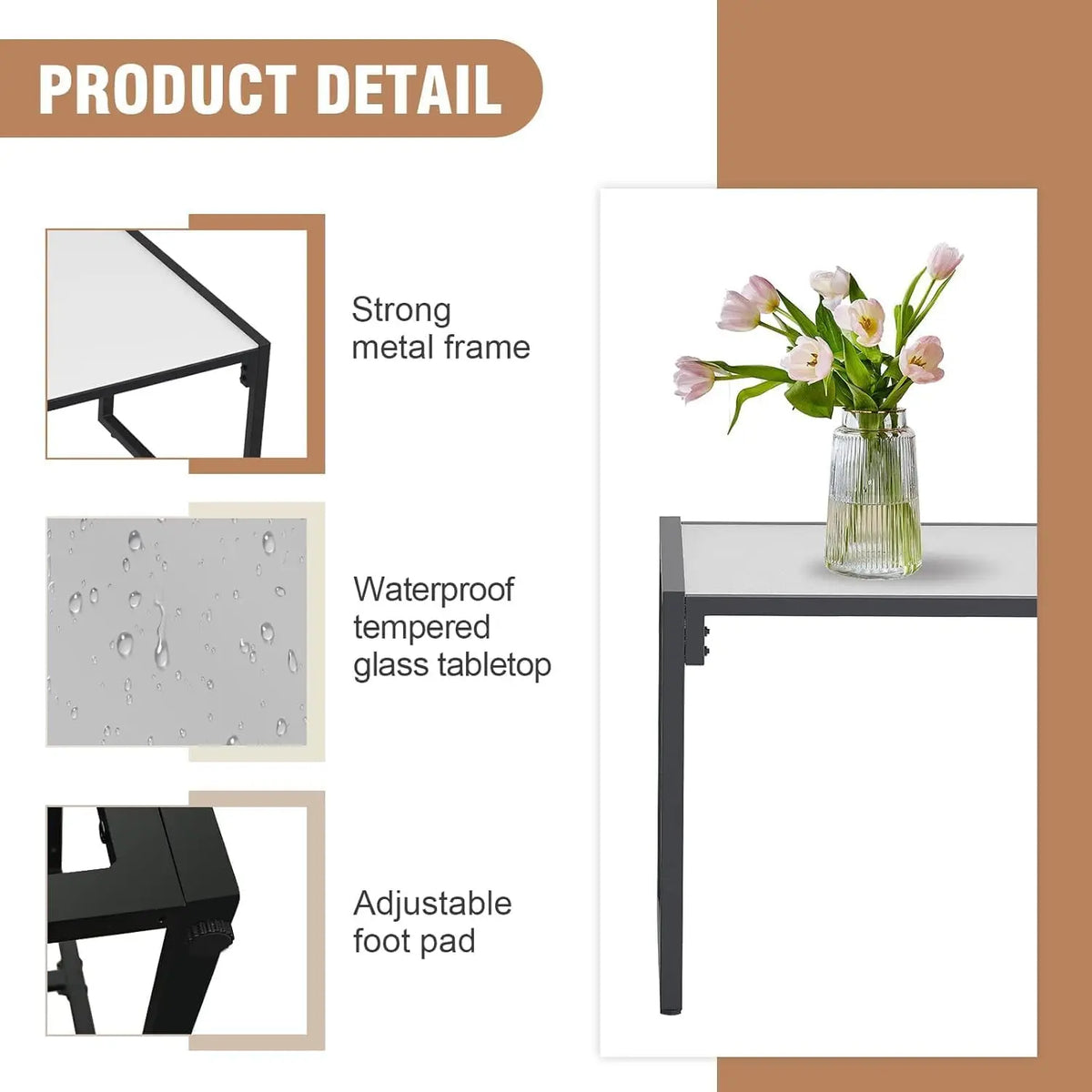 Kova Decor Outdoor Bistro Set — Where Modern Minimalism Meets Open-Air Living